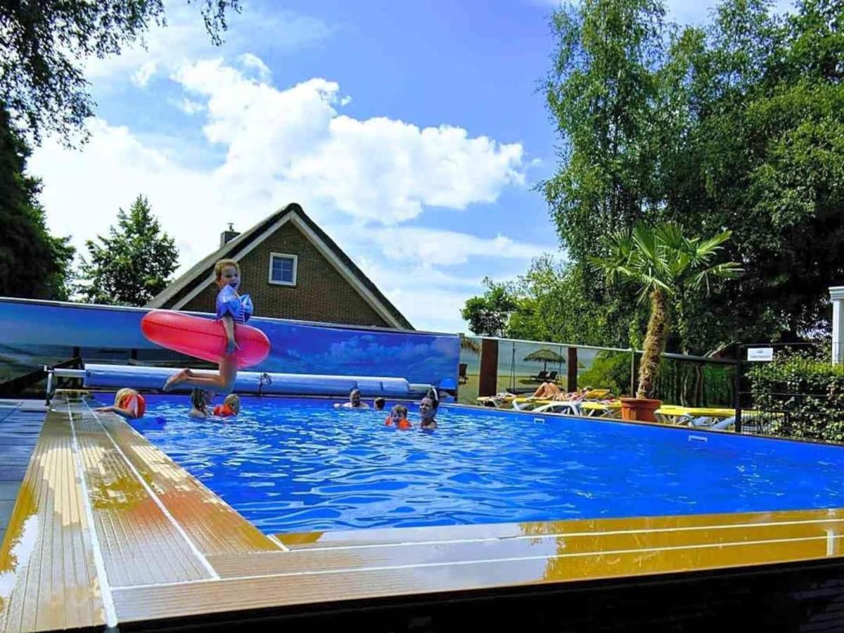Carpe Diem, Het Ruime Chalet Met Houtkachel Nabij Wildlands Emmen Schoonebeek Eksteriør bilde