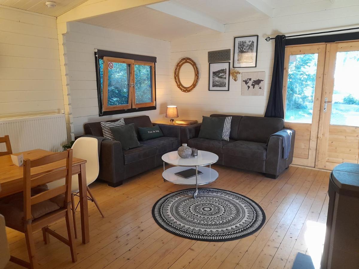 Carpe Diem, Het Ruime Chalet Met Houtkachel Nabij Wildlands Emmen Schoonebeek Eksteriør bilde