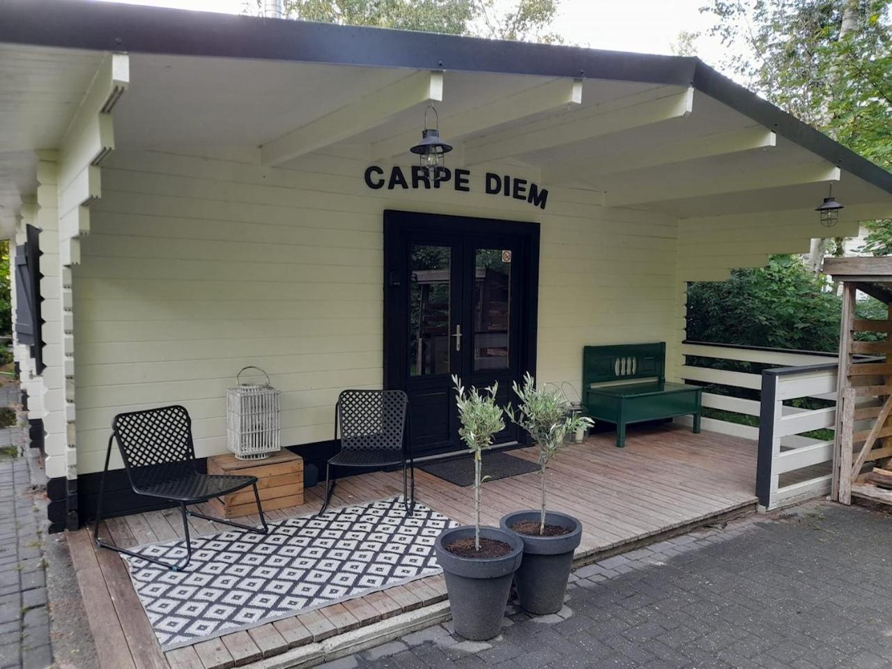 Carpe Diem, Het Ruime Chalet Met Houtkachel Nabij Wildlands Emmen Schoonebeek Eksteriør bilde